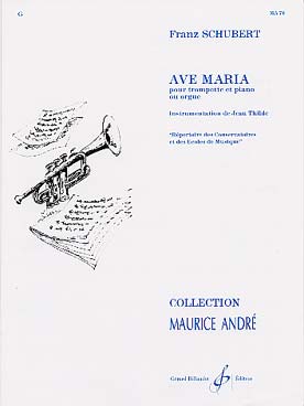 Illustration de Ave Maria op. 52/6 D 839 (tr. Thilde) (coll. Maurice André)