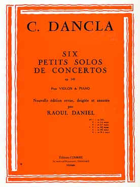 Illustration de 6 Petits solos de concertos op. 141 - N° 4 en ré m