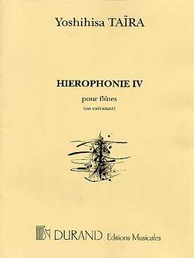 Illustration de Hiérophonie IV (4 flûtes / 1 exécutant)