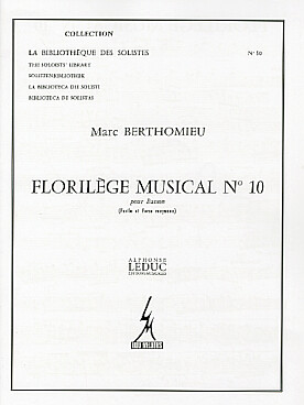 Illustration berthomieu florilege musical n° 10