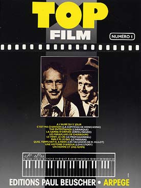 Illustration de Collection TOP : édition simplifiée avec ligne mélodique +accords clavier/guitare - TOP Films Vol. 1 : A L'aube du 5e jour, L'Arnaque...