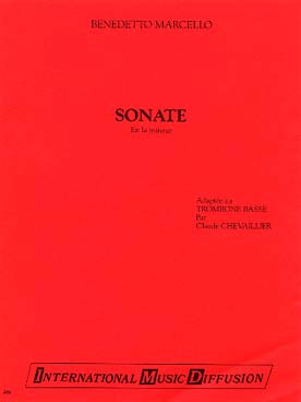 Illustration de Sonate en la m (tr. Chevaillier)