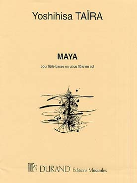 Illustration de Maya pour flûte basse en ut ou flûte en sol