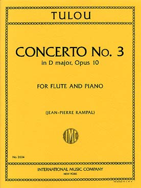 Illustration de Concerto N° 3 en ré M (rév. Rampal)