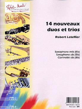 Illustration de 14 Nouveaux duos et trios sur des  œuvres de Bach, Beethoven, Clementi..
