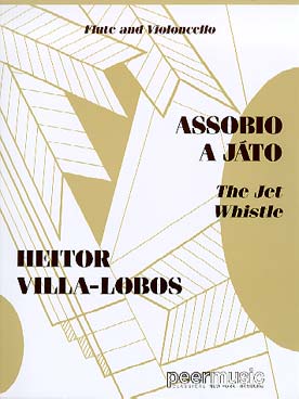 Illustration de Assobio a jato pour flûte et violoncelle