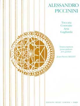 Illustration de Toccata, Corrente, Aria, Gagliarda (tr. Billet)
