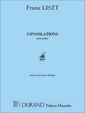 Illustration de Consolations, 6 pensées poétiques - éd. Durand