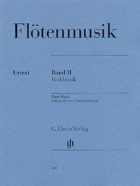 Illustration de FLÖTENMUSIK - Vol. 2 : Pré-classique