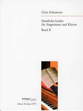 Illustration schumann-wieck integrale lieder vol. 2