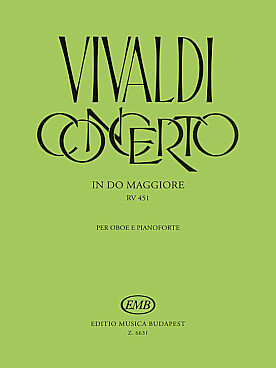 Illustration vivaldi concerto en do maj rv 451