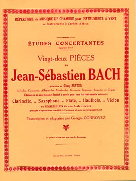 Illustration de Études concertantes : 22 pièces  présentées en 5 suites