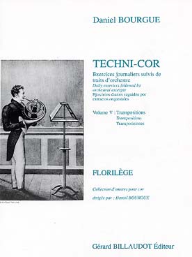 Illustration de Techni-cor : exercices journaliers suivis de traits d'orchestre - Vol. 5