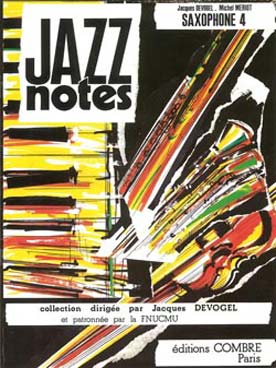 Illustration jazz notes saxophone 4