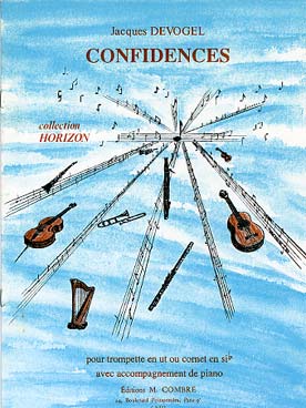 Illustration de Confidences pour trompette ut ou cornet si b et piano