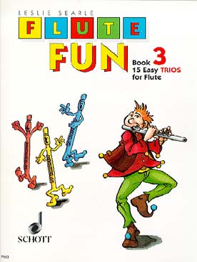 Illustration de Flute fun Vol. 3 : 15 trios faciles