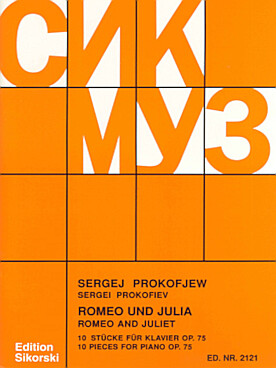 Illustration de Roméo et Juliette, 10 Pièces op. 75