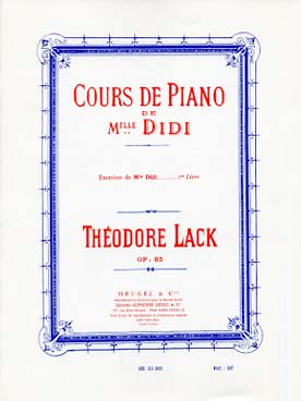 Illustration de Cours de piano de Mlle Didi : - Exercices Vol. 1