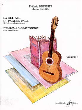 Illustration de La Guitare de page en page, méthode nouvelle et rationnelle Vol. 1