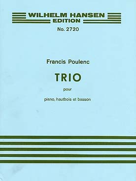 Illustration de Trio pour hautbois, basson et piano