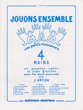Illustration de Jouons ensemble (grosses notes faciles) - Vol. 1