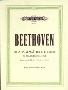 Illustration de 30 Lieder choisis, voix haute
