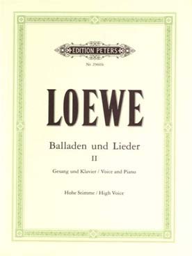 Illustration de Ballades et lieder - Vol. 2 (voix élevée)