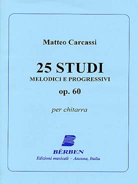 Illustration carcassi etudes (25) op. 60 (be)