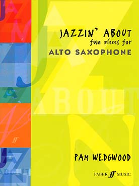 Illustration de Jazzin' about pour saxophone alto et piano