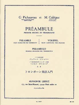 Illustration de Préambule, 1er recueil du tromboniste