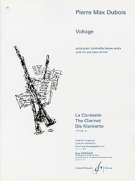 Illustration dubois voltage pour clarinette basse