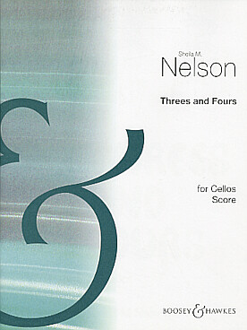 Illustration de Threes and fours pour 3 et 4 violoncelles conducteur