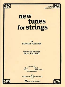 Illustration fletcher new tunes for strings v2 violon