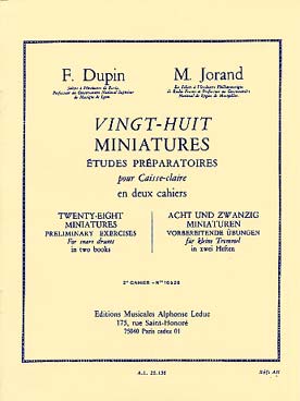 Illustration dupin/jorand 28 miniatures vol. 2