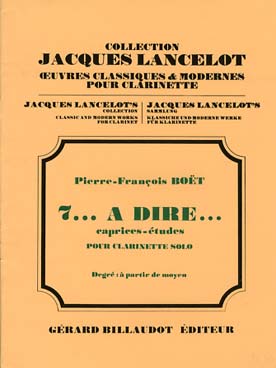 Illustration de 7... à dire, caprices-études