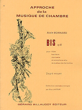 Illustration de Bis, pour flûte, hautbois, clarinette et saxophone
