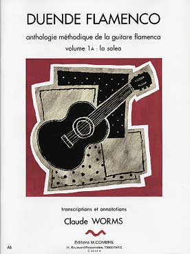 Illustration de Duende flamenco : anthologie méthodique de la guitare flamenca La Solea - Vol. 1 A 