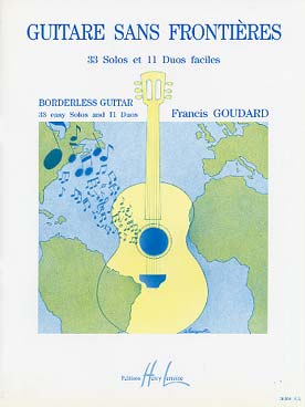 Illustration de Guitare sans frontières : 33 solos et 11 duos faciles
