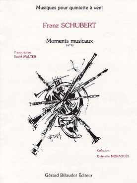 Illustration de Moment musical N° 3 (tr. pour quintette à vent)