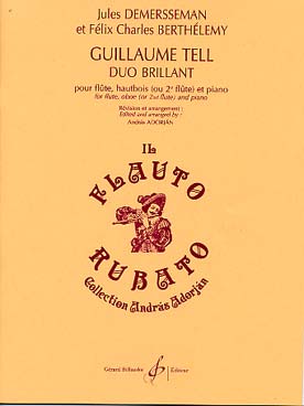 Illustration de Guillaume Tell, duo brillant pour flûte, hautbois (ou 2e flûte) et piano