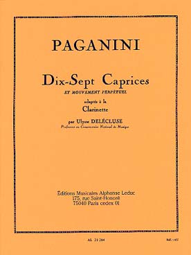Illustration de 17 Caprices et mouvements perpétuels