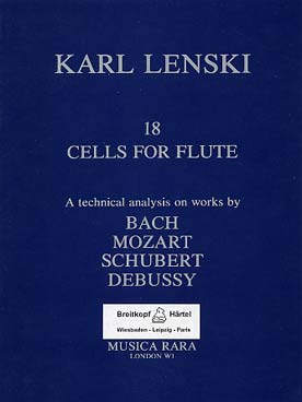 Illustration de 18 Cells, a technical analysis on works by Bach, Mozart, Schubert et Debussy (en anglais)