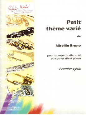 Illustration de Petit thème varié (trompette ou cornet)