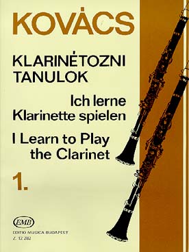 Illustration de I Learn to play the clarinet - Vol. 1
