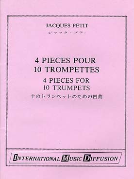 Illustration de 4 Pièces pour 10 trompettes    
