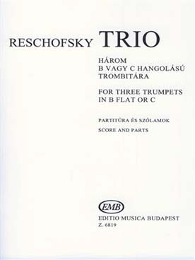 Illustration reschofsky trio pour 3 trompettes