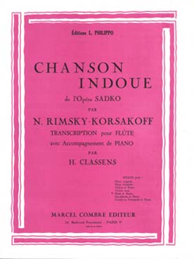 Illustration rimsky-korsakov chanson hindoue