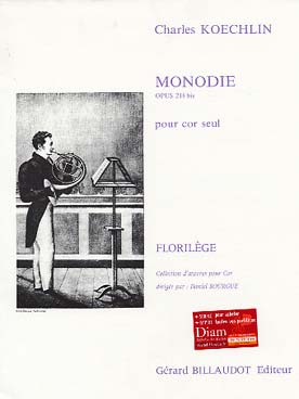 Illustration koechlin monodie op. 218 bis