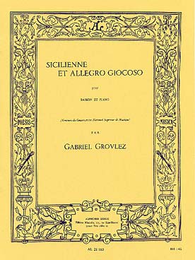 Illustration de Sicilienne et allegro giocoso