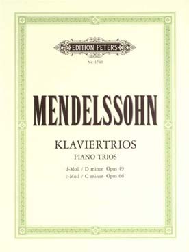 Illustration mendelssohn trios avec piano op 49 et 66